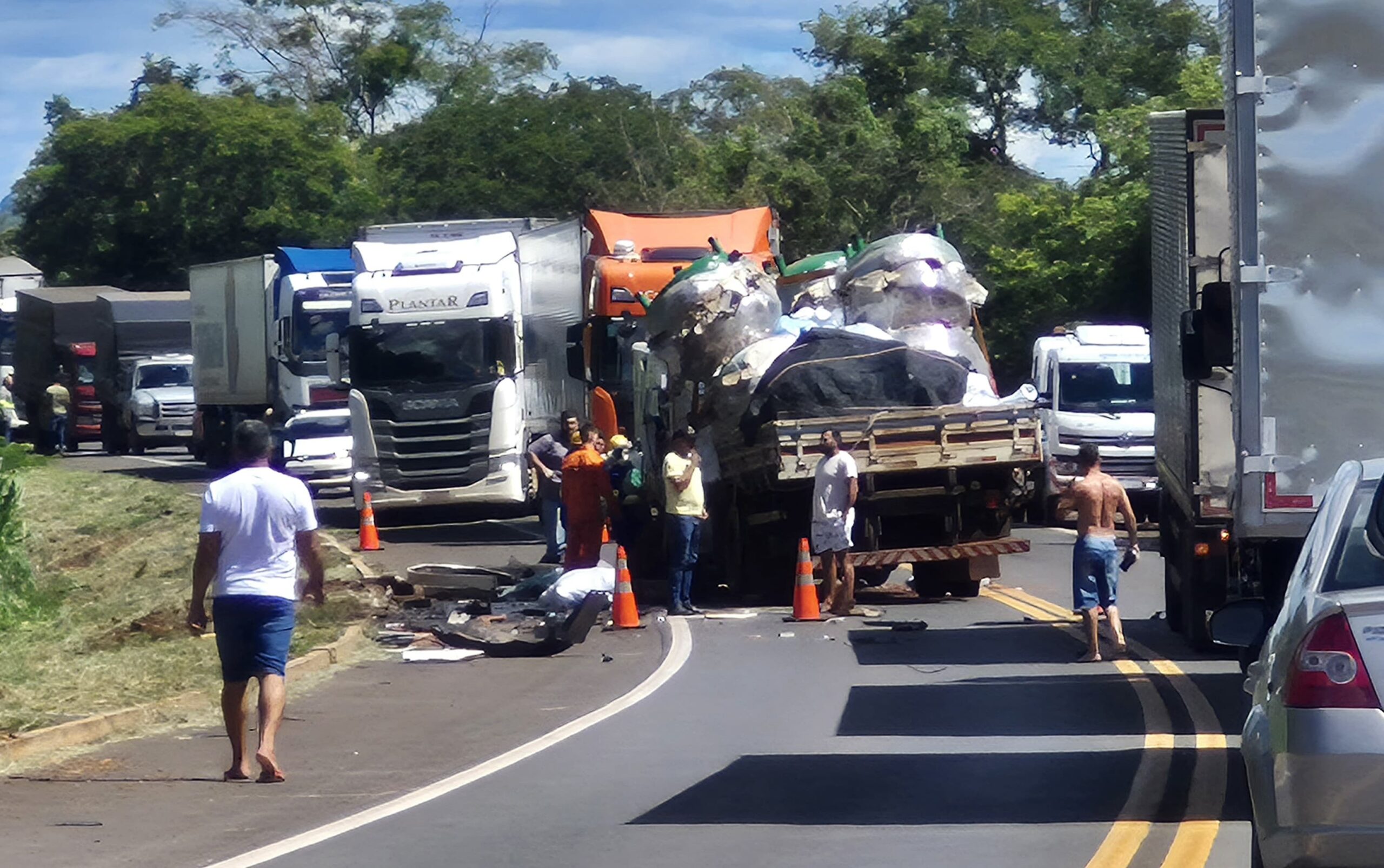 URGENTE: Vídeo e fotos do acidente na BR-158