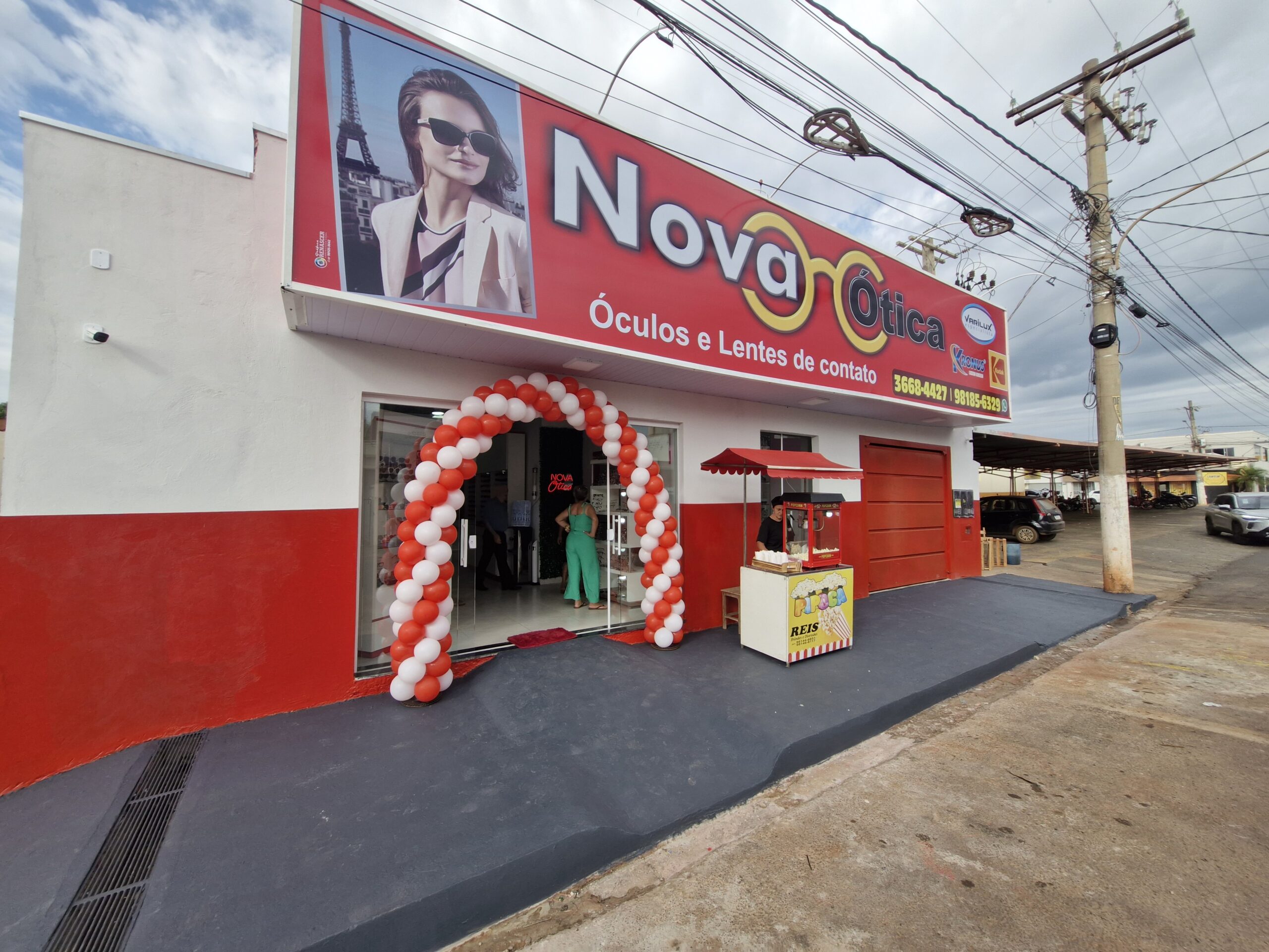 Fotos: Inauguração da loja Nova Ótica em Paranaíba-MS