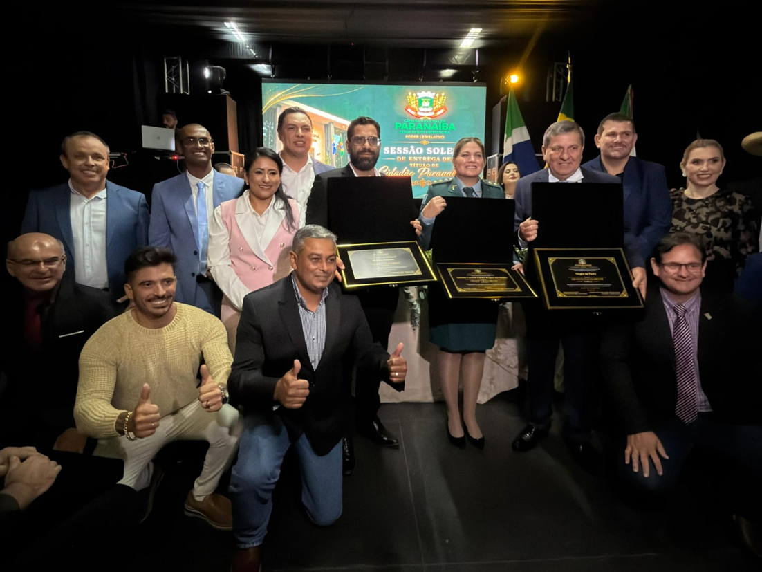 Câmara Municipal entrega Título de Cidadão Paranaibense a 34 personalidades