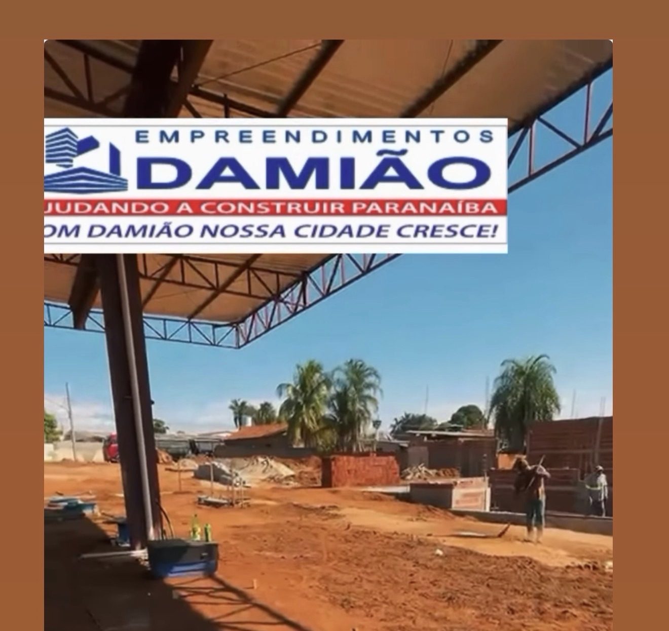 Paranaíba segue crescendo com os Empreendimentos Damião!